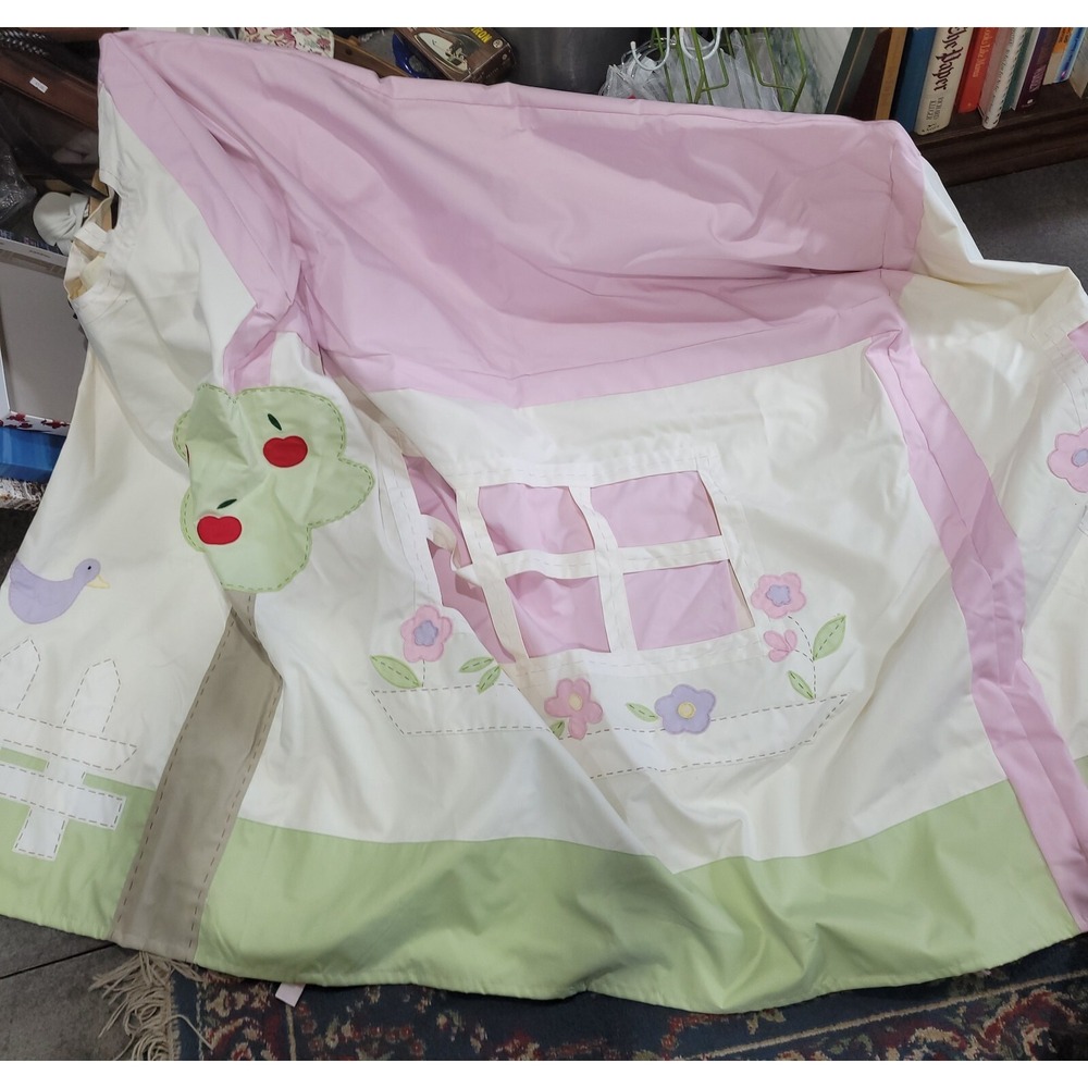 Retired Pottery Barn Playhouse/Cottage Set "Taylor" Embroidery